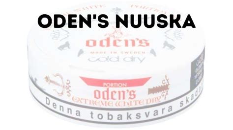 odens nuuska nikotiini|Odens nuuska